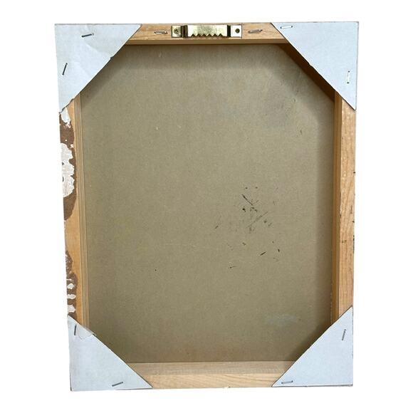 Carly Rae Studio Colorful Floral Deer Print on Stretched Canvas 11x14 - Picture 6 of 6